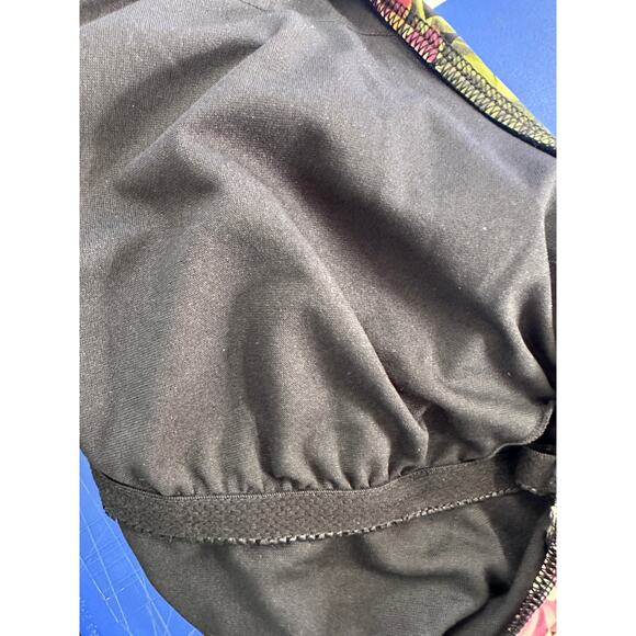 Hurley Medium One-Piece UPF 50+ Stretch Swimsuit Orange Waikiki Wonder - Picture 10 of 11